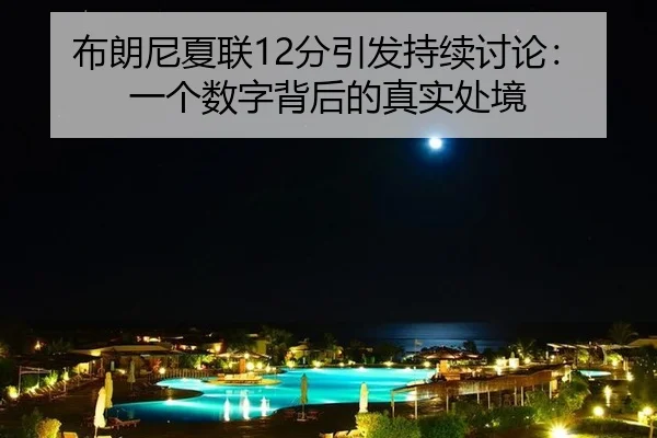 布朗尼夏联12分引发持续讨论：一个数字背后的真实处境（manguan）